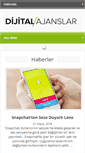 Mobile Screenshot of dijitalajanslar.com